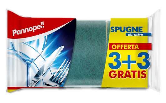 SPUGNE ABRASIVE 3+3 GRATIS