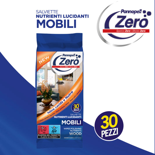 PANNOPELL MOBILI - 30 PANNI UMIDIFICATI
