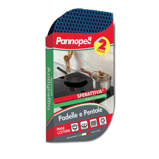 SFERATTIVA® PADELLE E PENTOLE - 2 SPUGNE