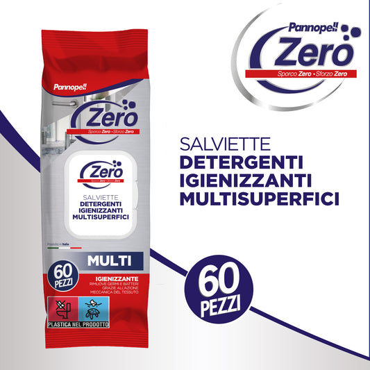 PANNOPELL IGIENIZZANTE - MULTI - 60 SALVIETTE UMIDIFICATE