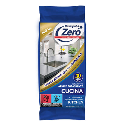 PANNOPELL CUCINA E INOX - 30 PANNI UMIDIFICATI