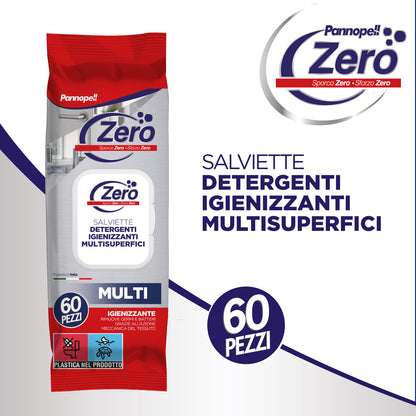 PANNOPELL IGIENIZZANTE - MULTI - 60 SALVIETTE UMIDIFICATE