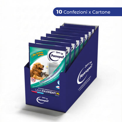 Pannopell Lavapavimenti MAXI con Formula Assorbiodori- Speciale Pet