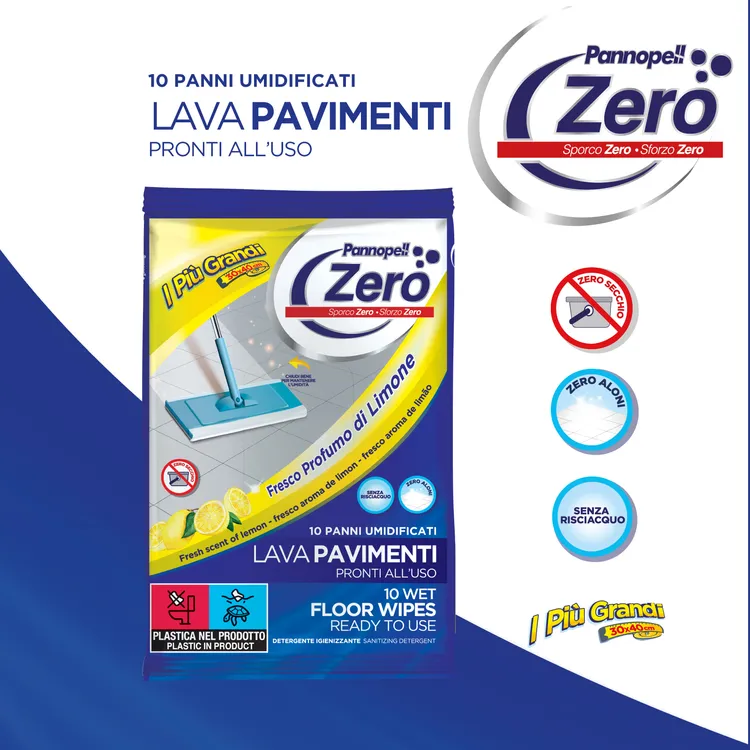Pannopell Lavapavimenti al Fresco Profumo di Limone