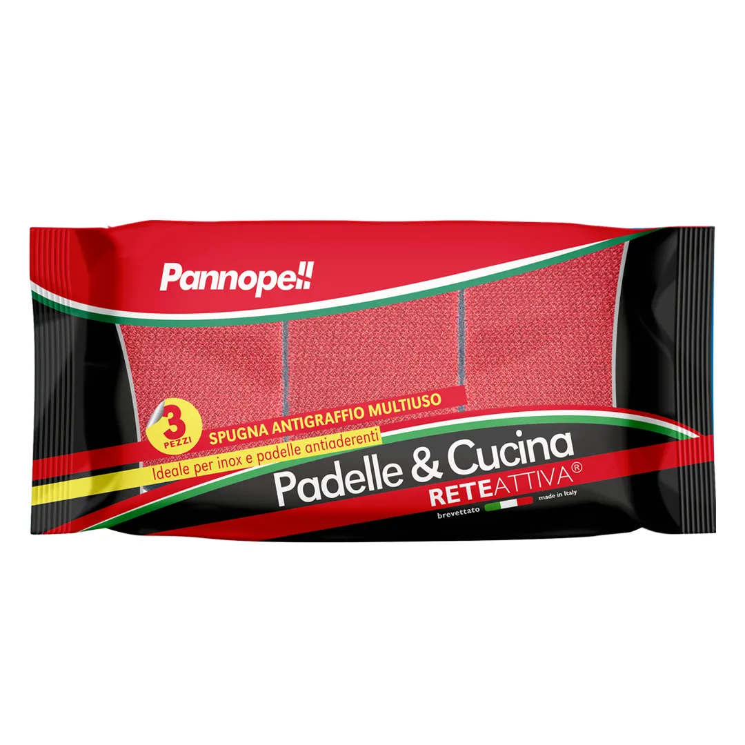 RETEATTIVA® PADELLE E CUCINA - 3 SPUGNE