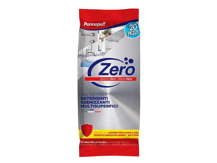 ZERO IGIENIZZANTE MULTISUPERFICI 20pz